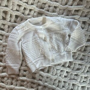 Elegant White kids Sweater